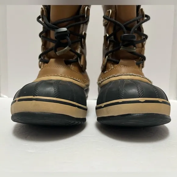 Sorel Yoot Pac Tan Winter Snow Duck Boots Waterproof NY 1443-259 Youth Size 3