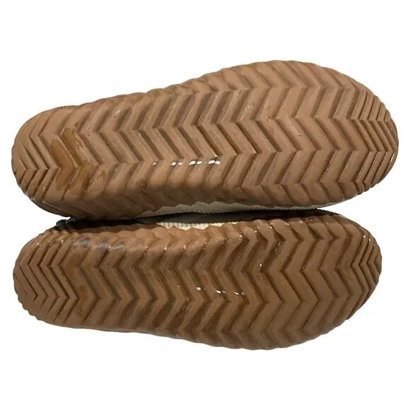 SOREL Out N About Blue Quilted Duck Boots Waterproof Size 7.5