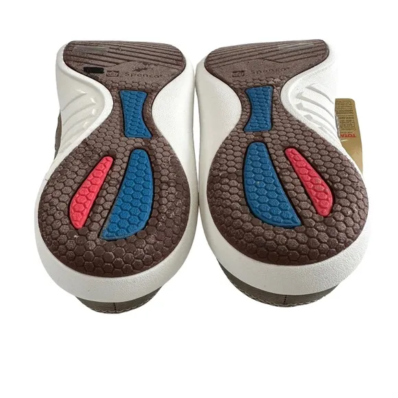 Spenco Aston Wool Slip-On Slides Tan Women’s Size 8.5B