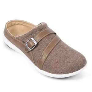 Spenco Aston Wool Slip-On Slides Tan Women’s Size 8.5B