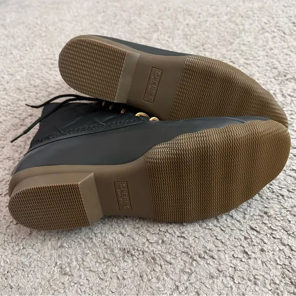 Sperry Saltwater Nylon Duck Rain Boots Mens 11
