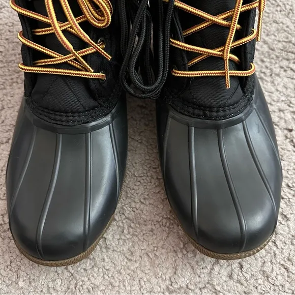 Sperry Saltwater Nylon Duck Rain Boots Mens 11