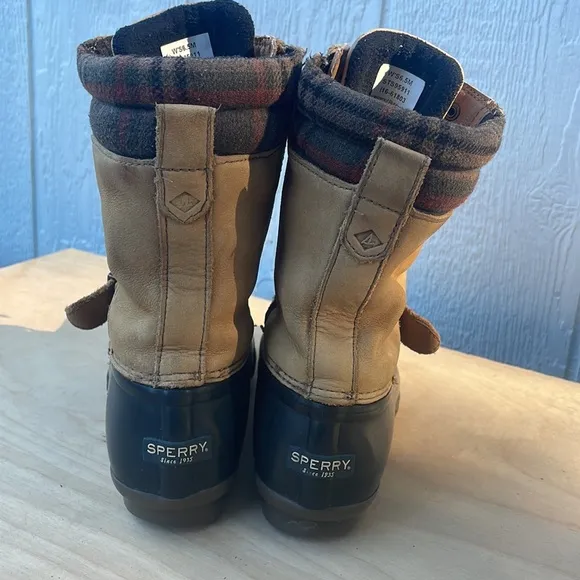 SPERRY Top Sider Saltwater Misty Duck Boots size 6.5