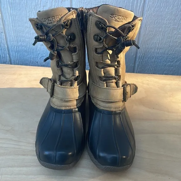 SPERRY Top Sider Saltwater Misty Duck Boots size 6.5