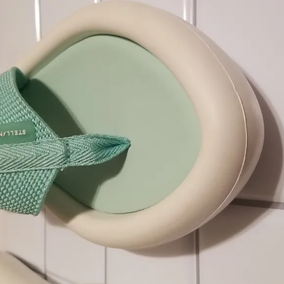 Stella McCartney Air Slides Flip Flops Platform Puffy Like New