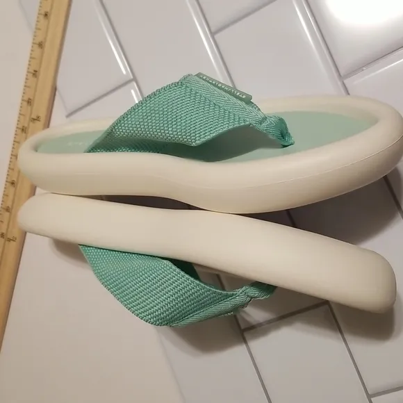Stella McCartney Air Slides Flip Flops Platform Puffy Like New
