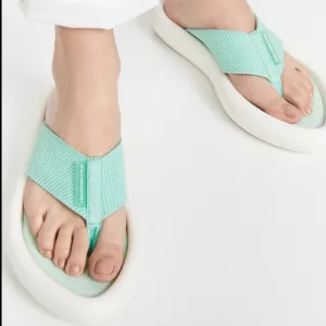 Stella McCartney Air Slides Flip Flops Platform Puffy Like New