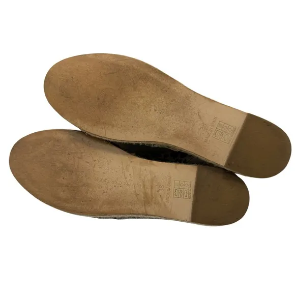 Stella McCartney Open Toe Slingback Mule Espadrille Sandals EU 38  US Size: 8