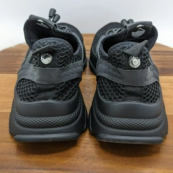 Steve Madden Milo Sneakers 10 M Black Athletic Shoe Running Performance Fashion