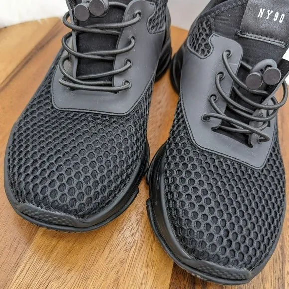 Steve Madden Milo Sneakers 10 M Black Athletic Shoe Running Performance Fashion