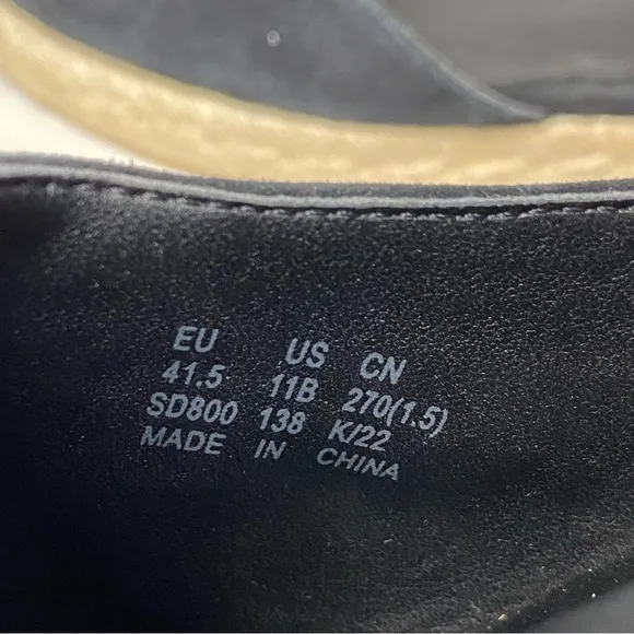 Stuart Weitzman Crystal Buckle Black Suede Espadrille Shoe 11B