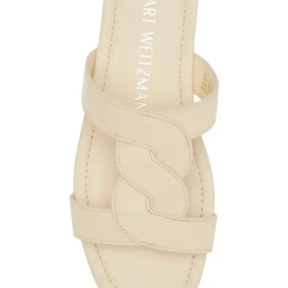 Stuart Weitzman Ibiza leather slides 6.5 B