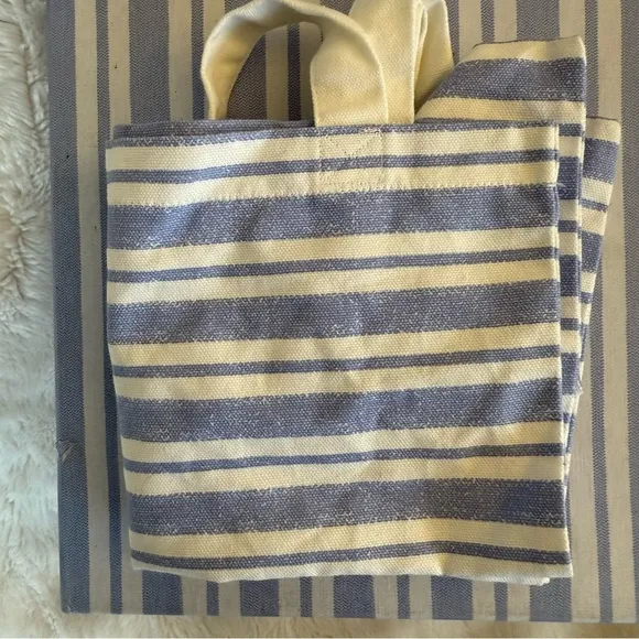 Stuart Weitzman Women's Blue Striped Espadrilles, Wedge Heel Sz 37/US 5.5W NWT