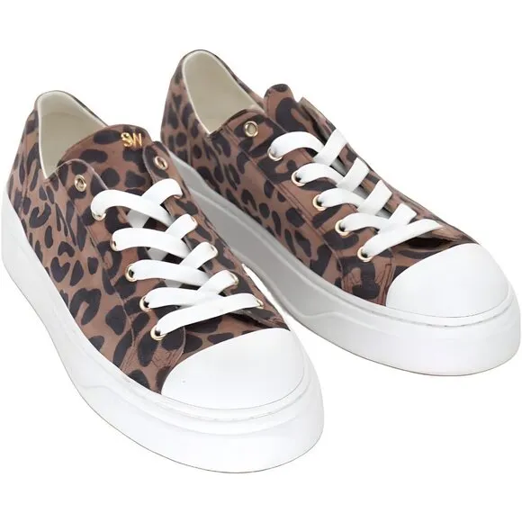 Stuart Weitzman Womens Sammy Low Top Sneakers Suede Size 6 B