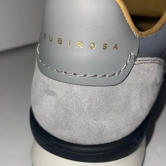 Stylish RubiRosa Joan  Gray and Cream Men's Sneakers size 42 M 8.5