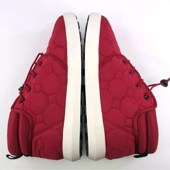 Sun Stone Fin Quilted Lace-Up Puffer Mens Boots, Size 10.5M
