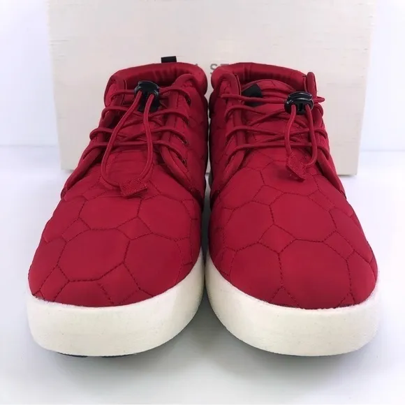 Sun Stone Fin Quilted Lace-Up Puffer Mens Boots, Size 10.5M