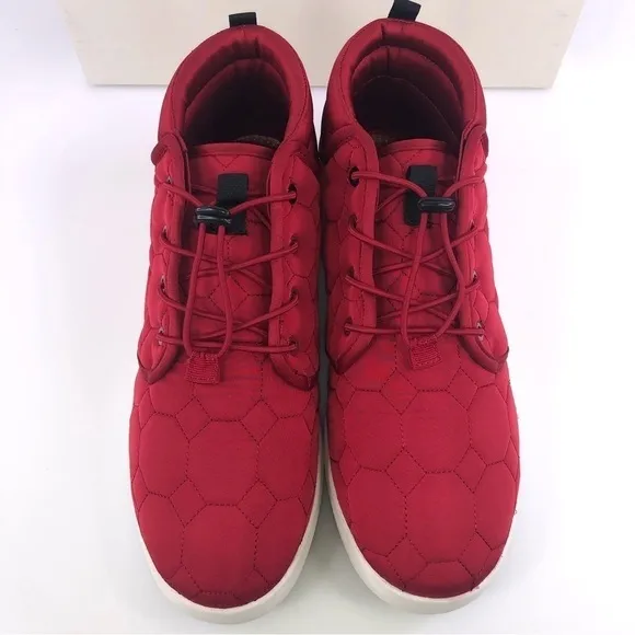 Sun Stone Fin Quilted Lace-Up Puffer Mens Boots, Size 10M