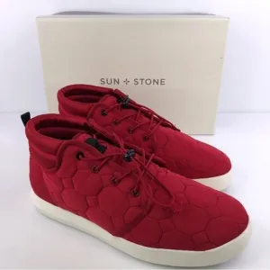 Sun Stone Fin Quilted Lace-Up Puffer Mens Boots, Size 11M