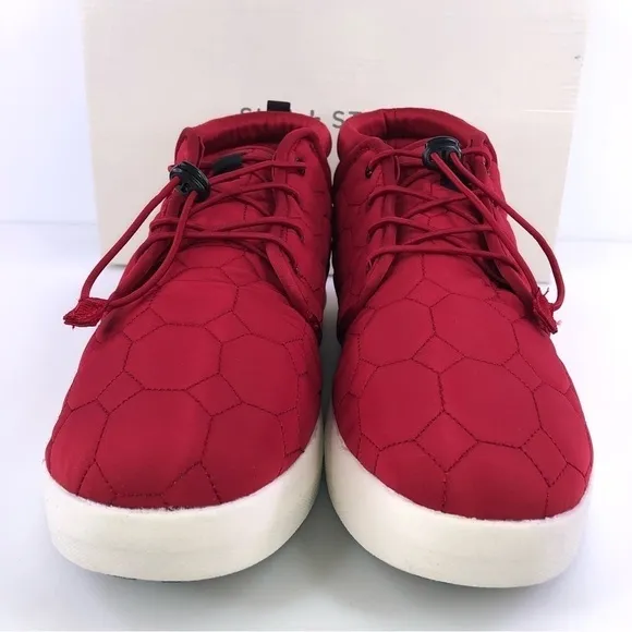Sun Stone Fin Quilted Lace-Up Puffer Mens Boots, Size 11M