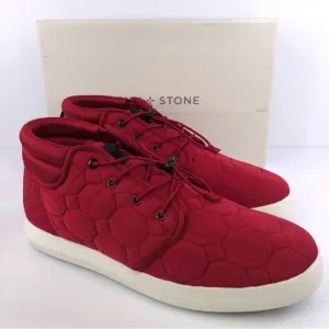 Sun Stone Fin Quilted Lace-Up Puffer Mens Boots, Size 12M