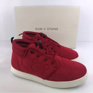 Sun Stone Fin Quilted Lace-Up Puffer Mens Boots, Size 8M