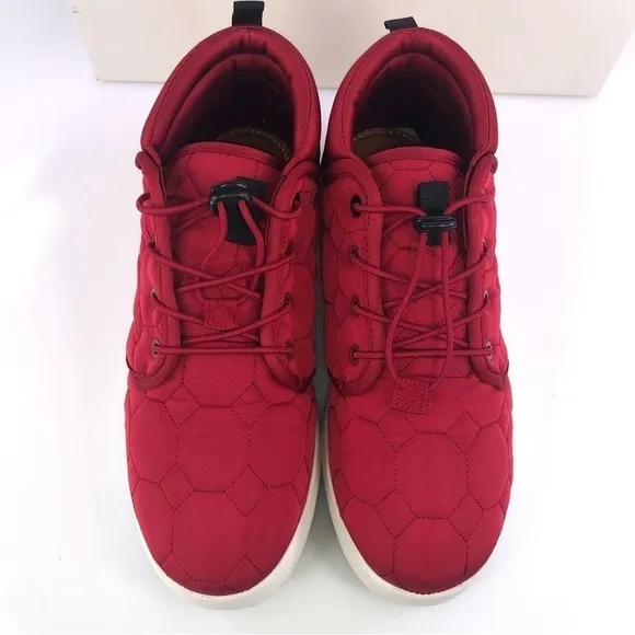 Sun Stone Fin Quilted Lace-Up Puffer Mens Boots, Size 8M