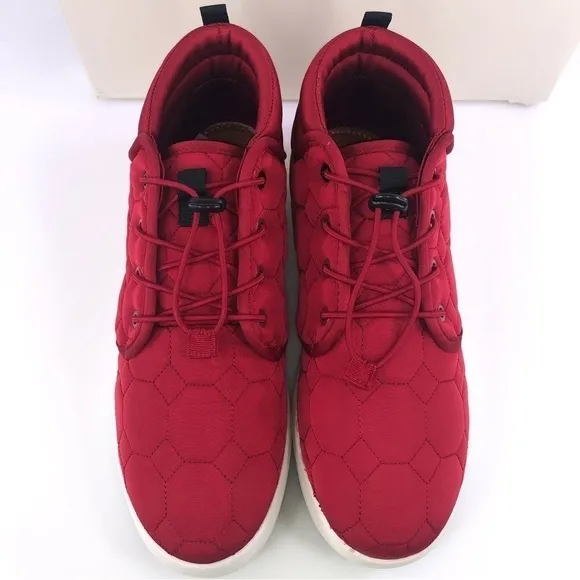 Sun Stone Fin Quilted Lace-Up Puffer Mens Boots, Size 9M