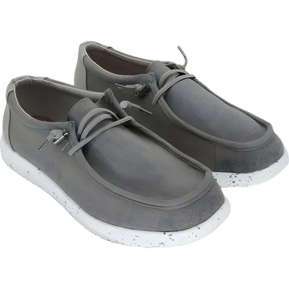 Sun Stone Men's Brian Taupe Gray Sneakers Size 11.5 - Fast Shipping!