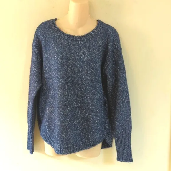 Sundays Alder Sweater In Military Blue