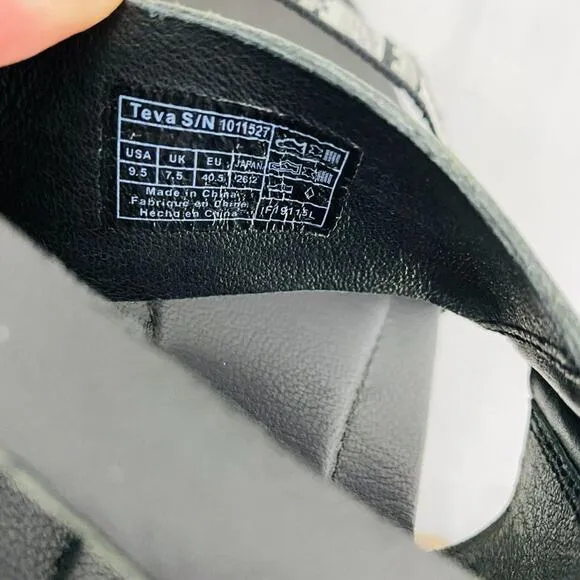 Teva Avalina Sandal Inca Black Size 9.5