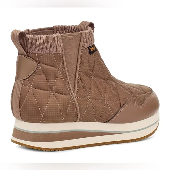 Teva ReEmber Mid Platform BootsTeva Quilted Slip-On boots in Brown