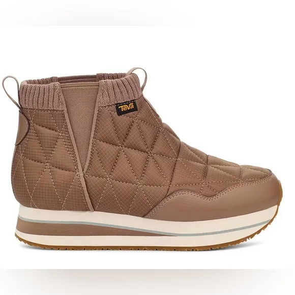 Teva ReEmber Mid Platform BootsTeva Quilted Slip-On boots in Brown
