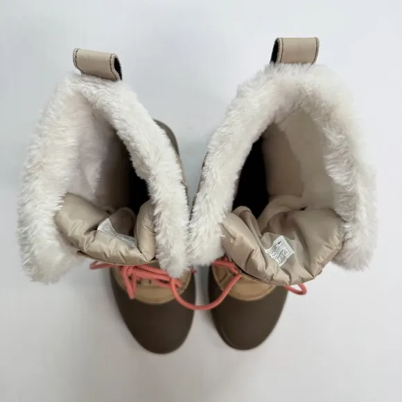 The North Face Women's Shellista IV Faux Fur Flax Winter Waterproof Snow Boots 8