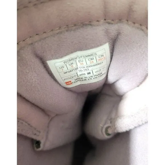 The North Face Quilted Winter Snow Boots Women's Size 7