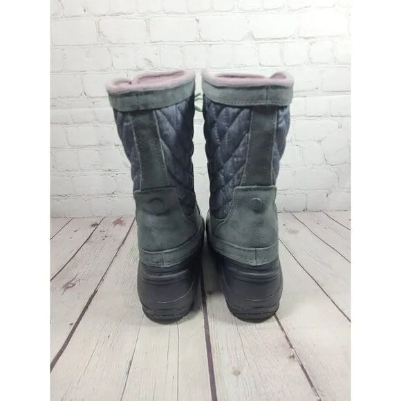 The North Face Quilted Winter Snow Boots Women's Size 7