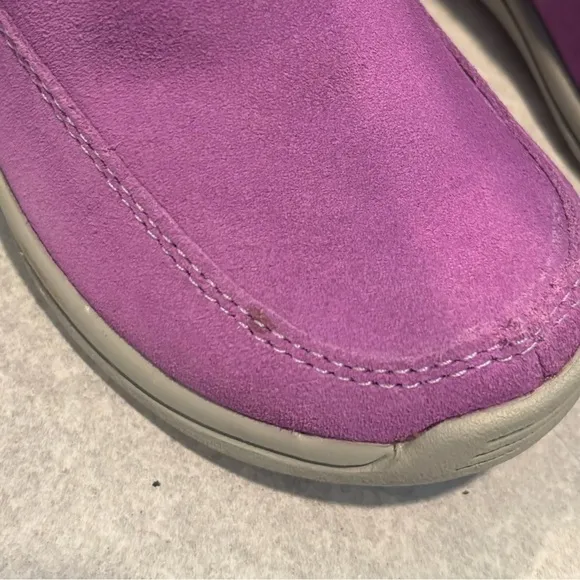 Timberland Hollyberry Pull on Purple Suede Boots  Size 7 Toddler