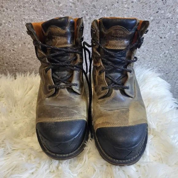 Timberland Pro, 8&quot; Men's Boondocks, Comp. Toe,Men's Work Boots, Brown/Black, 12M