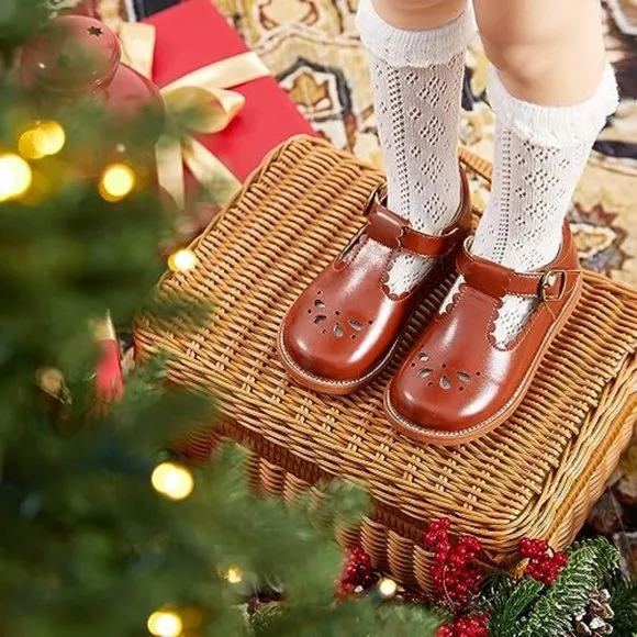 Toddler Little Girl Mary Jane Dress Shoes - Ballet Flats for Girl