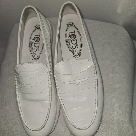 Tod'sTod's x Alber Elbaz Croc Embossed Leather Happy Moments Sneakers 40 (9.5)