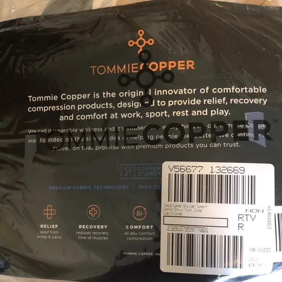 Tommie Copper Shoulder Support Bra size 2x New