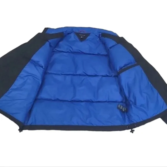 Tommy Hilfiger Puffer Jacket Full Zip Quilted Puff Down Sports Ski Snow Coat