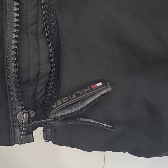 Tommy Hilfiger Puffer Jacket Full Zip Quilted Puff Down Sports Ski Snow Coat