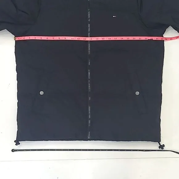 Tommy Hilfiger Puffer Jacket Full Zip Quilted Puff Down Sports Ski Snow Coat