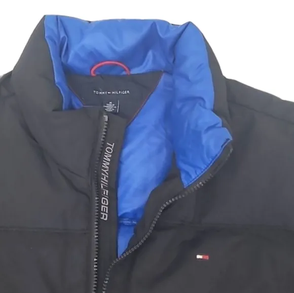 Tommy Hilfiger Puffer Jacket Full Zip Quilted Puff Down Sports Ski Snow Coat