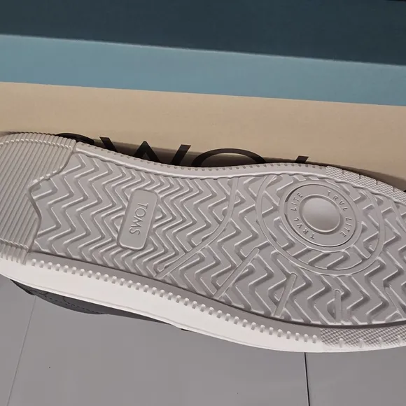 Toms Black and White Sneakers Minimalist Design