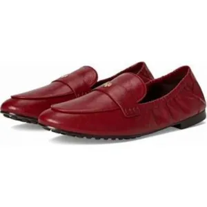 Tory Burch $298 Ruby Goat Leather Ballet Loafers Sz 7 NIB!