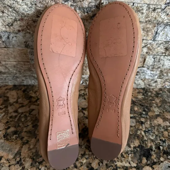 Tory Burch Claire Elastic Travel Ballet Flats