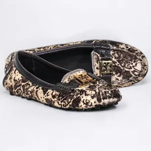 Tory Burch Kendrick Calf Hair Leather Driving Loafers Shoes Women's sz 7 NWOT