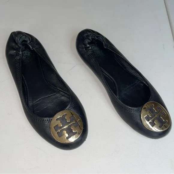 Tory Burch Mini Travel Ballette Flats, Leather